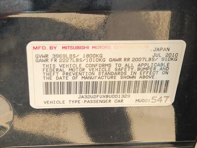 2011 Mitsubishi Lancer ES