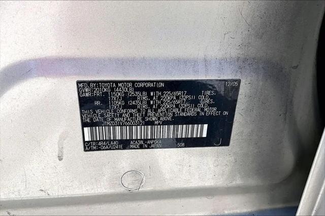 2006 Toyota RAV4 Limited