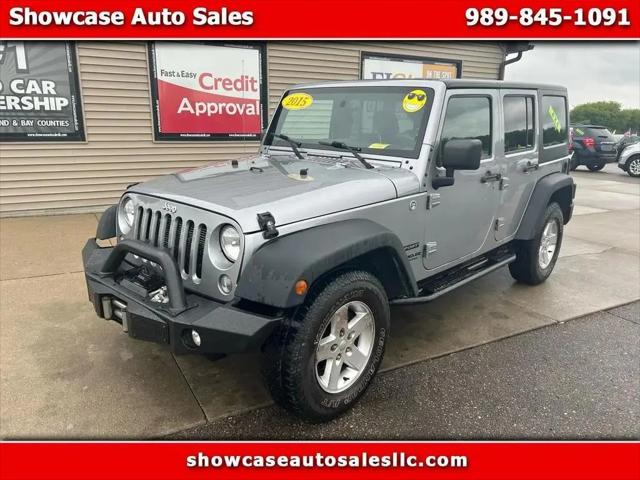 2015 Jeep Wrangler Unlimited Sport for sale in Chesaning, MI