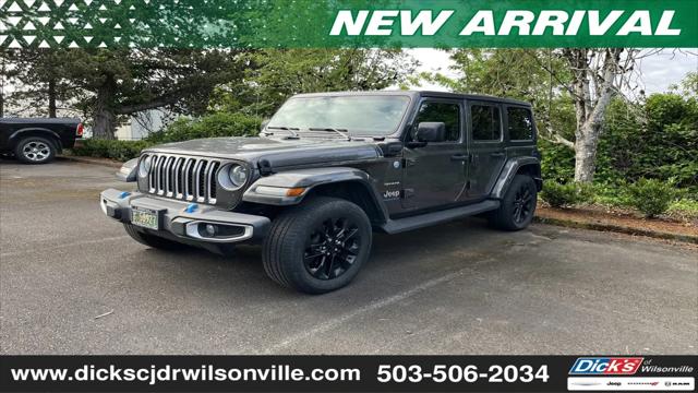 2023 Jeep Wrangler 4xe Sahara 4x4 for sale in Wilsonville, OR