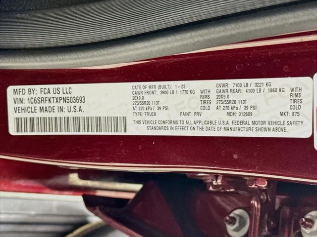 2023 Ram 1500 Limited Longhorn Crew Cab 4x4 5'7" Box