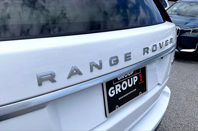 2018 Land Rover Range Rover 3.0L V6 Supercharged HSE