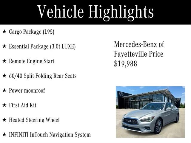 2018 INFINITI Q50 3.0t LUXE