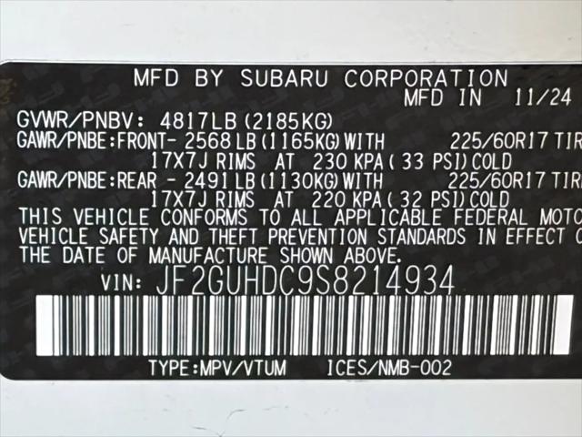 2025 Subaru Crosstrek Premium