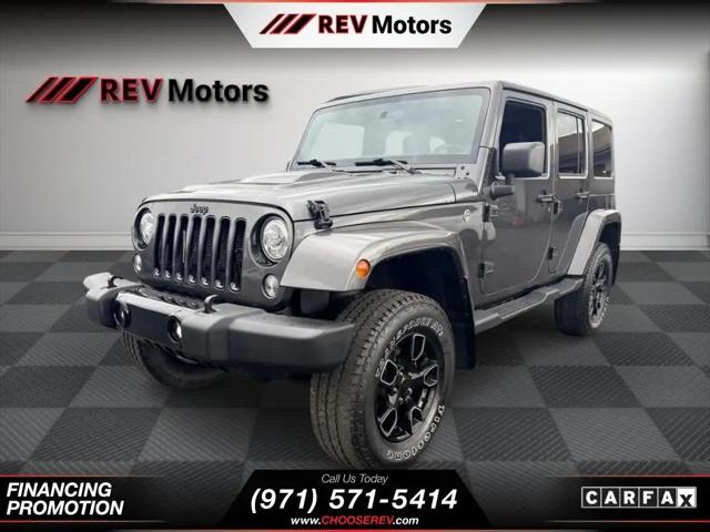 2018 Jeep Wrangler JK Unlimited Sahara for sale in Portland, OR