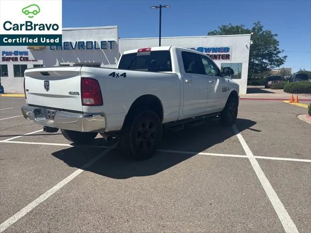 2018 Ram 2500 SLT Crew Cab 4x4 6'4" Box