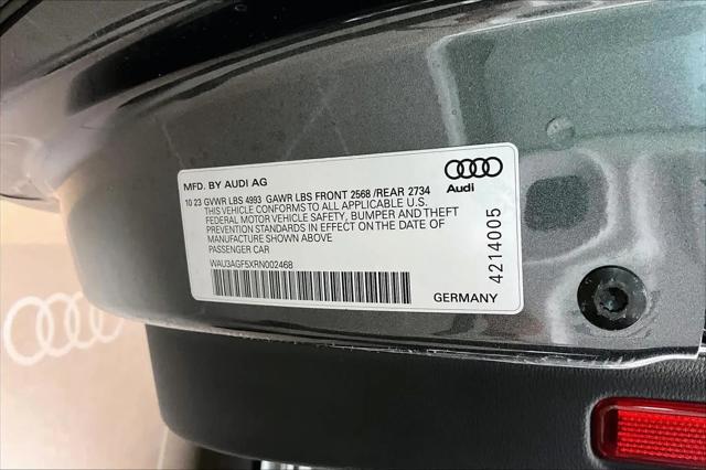 2024 Audi A5 Cabriolet Premium 45 TFSI S line quattro S tronic