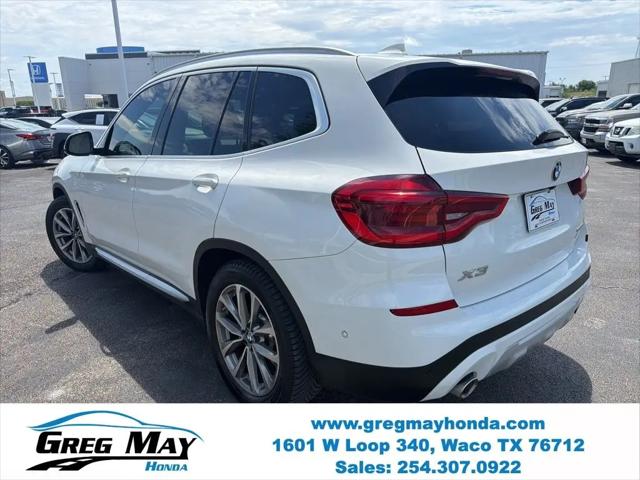 2019 BMW X3 sDrive30i