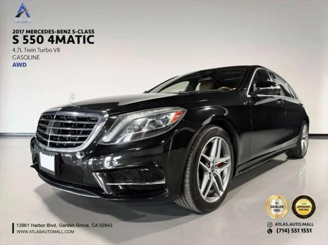 2017 Mercedes-Benz S 550 4MATIC for sale in Garden Grove, CA