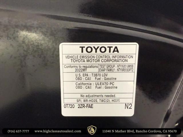 2022 Toyota Corolla LE