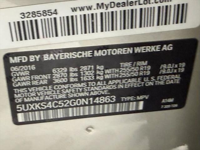 2016 BMW X5 xDrive35d