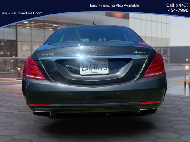 2016 Mercedes-Benz S 550 4MATIC