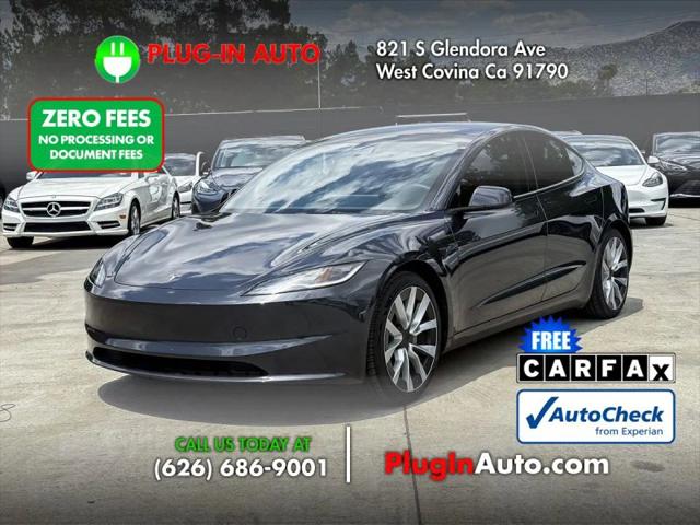 2024 Tesla Model 3 Rear-Wheel Drive for sale in West Covina, CA