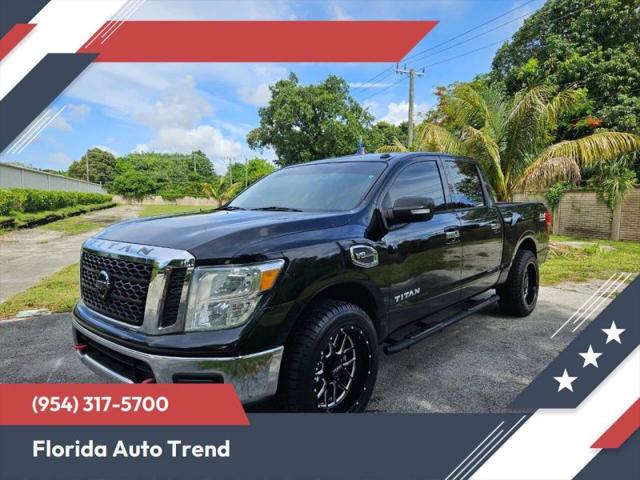 2017 Nissan Titan SV for sale in Plantation, FL