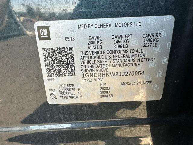 2018 Chevrolet Traverse 3LT