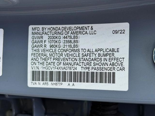 2022 Honda Accord Sport Special Edition
