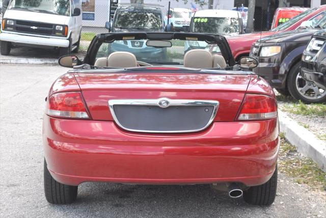 2001 Chrysler Sebring LXi