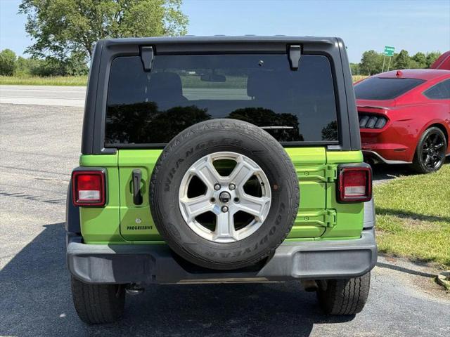 2018 Jeep Wrangler Unlimited Sport S 4x4