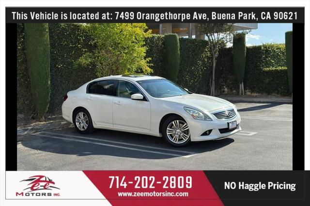 2012 INFINITI G37 Journey