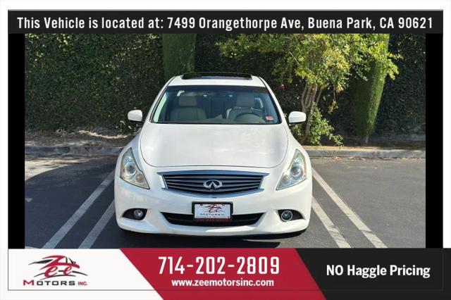 2012 INFINITI G37 Journey