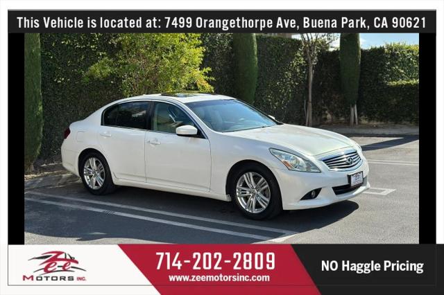 2012 INFINITI G37 Journey