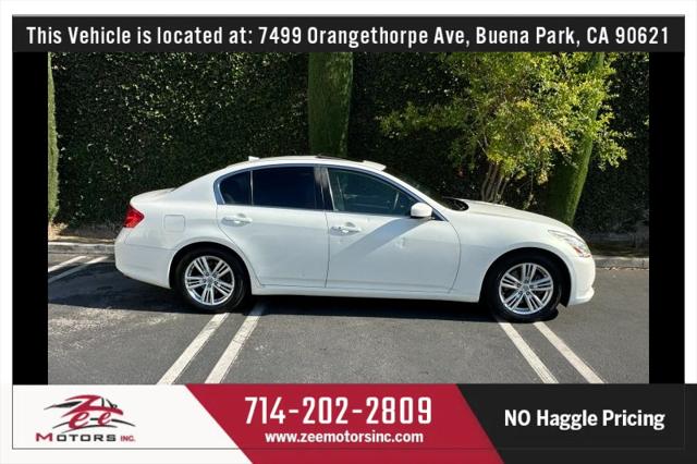 2012 INFINITI G37 Journey