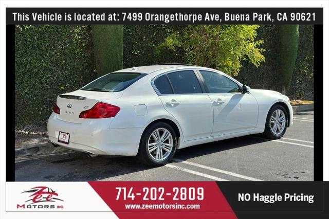 2012 INFINITI G37 Journey