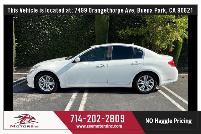 2012 INFINITI G37 Journey