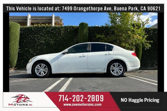 2012 INFINITI G37 Journey