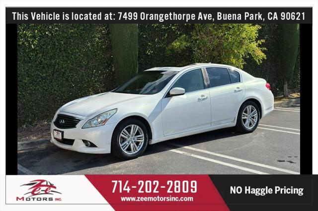 2012 INFINITI G37 Journey