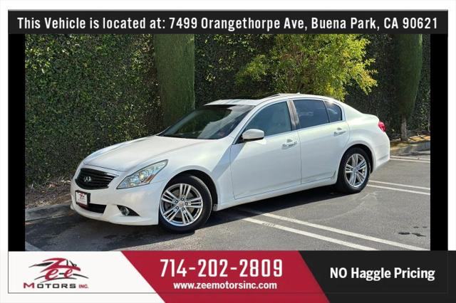 2012 INFINITI G37 Journey