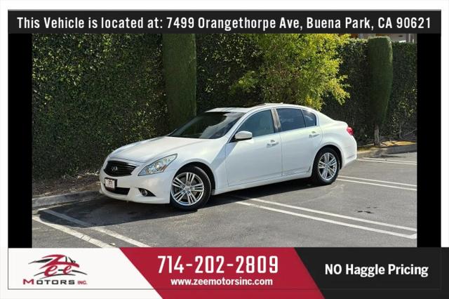 2012 INFINITI G37 Journey