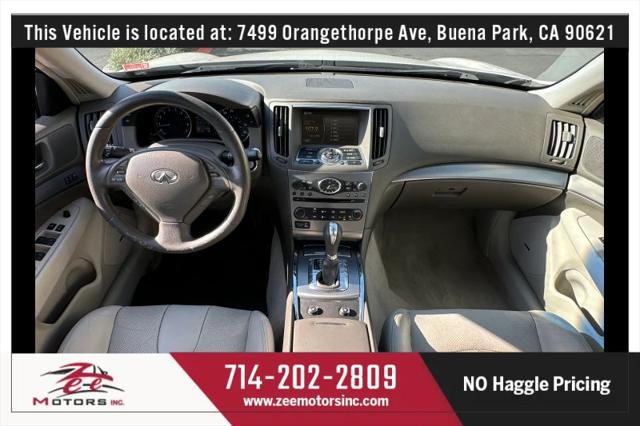 2012 INFINITI G37 Journey