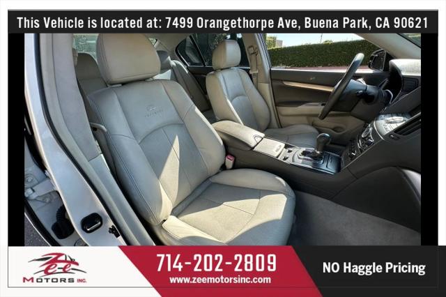 2012 INFINITI G37 Journey