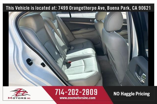 2012 INFINITI G37 Journey