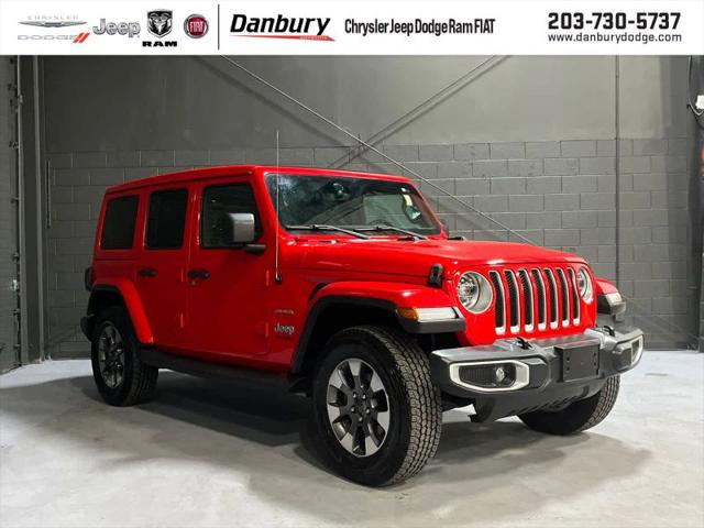 2018 Jeep Wrangler Unlimited Sahara 4x4 for sale in Danbury, CT