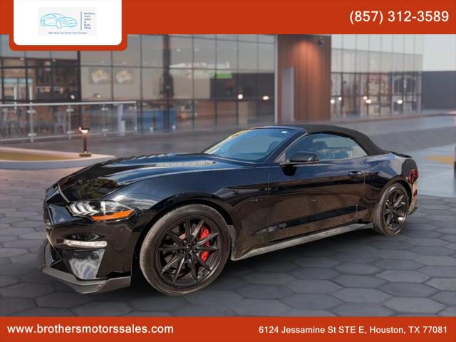 2020 Ford Mustang GT Premium Convertible for sale in Houston, TX