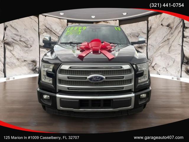 2017 Ford F-150 Platinum
