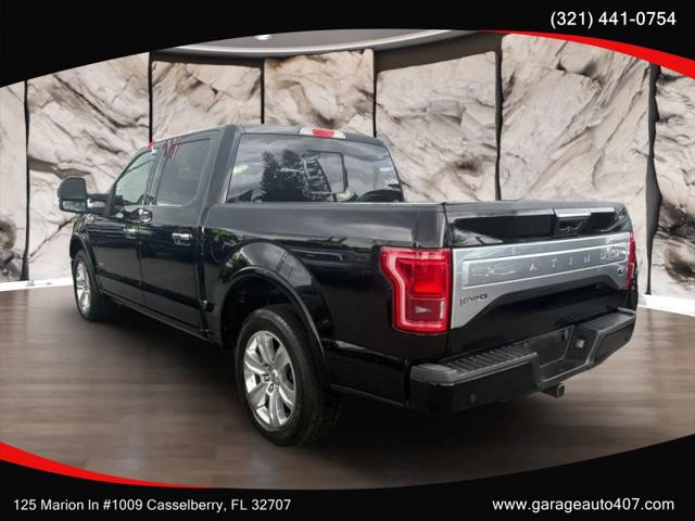 2017 Ford F-150 Platinum
