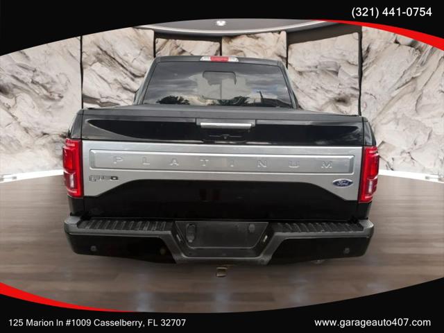 2017 Ford F-150 Platinum