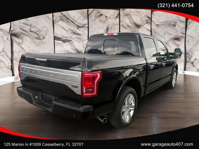 2017 Ford F-150 Platinum