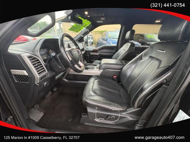 2017 Ford F-150 Platinum