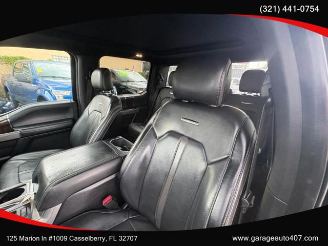 2017 Ford F-150 Platinum