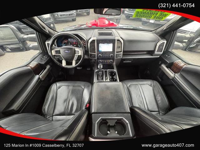2017 Ford F-150 Platinum