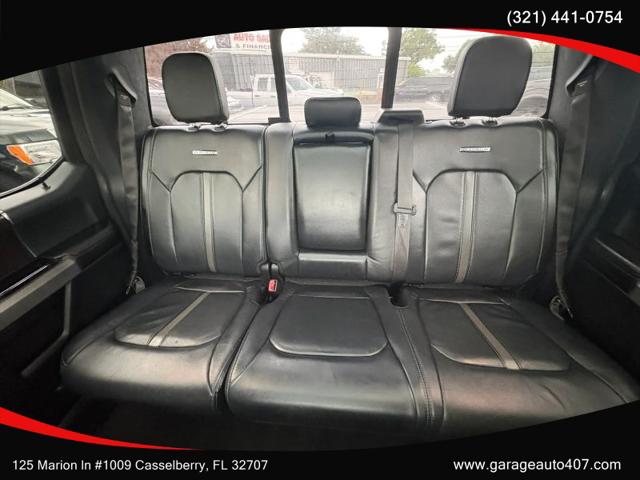 2017 Ford F-150 Platinum