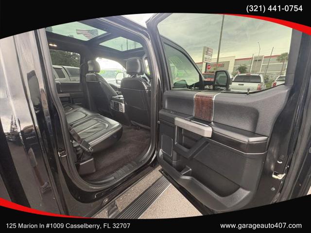 2017 Ford F-150 Platinum
