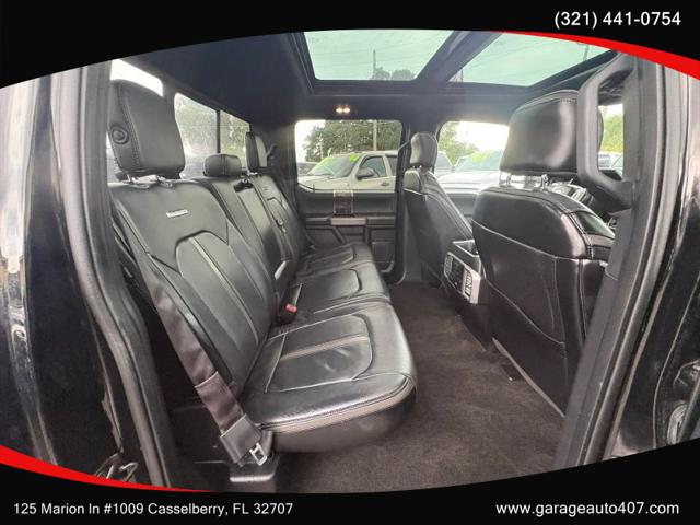 2017 Ford F-150 Platinum