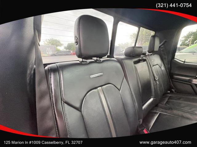 2017 Ford F-150 Platinum
