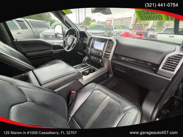 2017 Ford F-150 Platinum