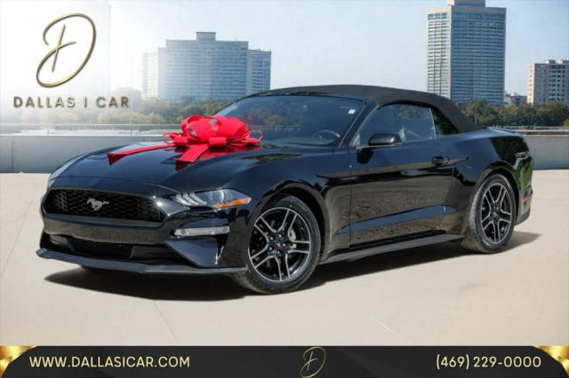 2020 Ford Mustang EcoBoost Premium Convertible for sale in Dallas, TX